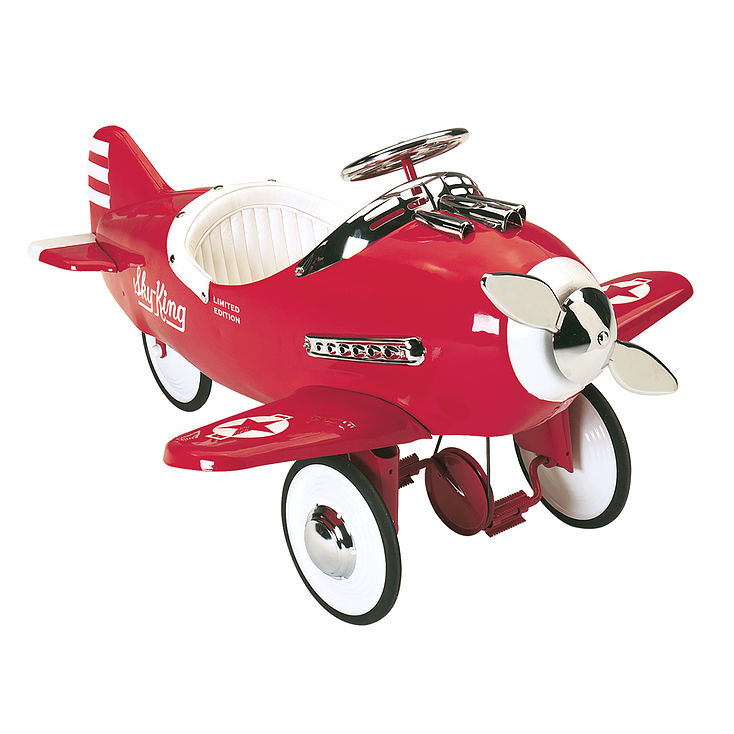 pink pedal airplane