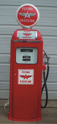 Retro Gas Pump, Model Tokheim 876, Custom Gas Pumps